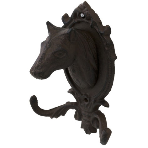 Porte manteau tête cheval