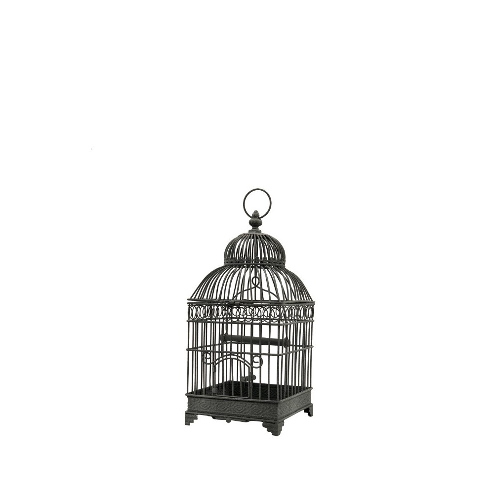 Petite Cage à  Oiseaux Carré en Fer