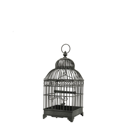 Petite Cage à  Oiseaux Carré en Fer