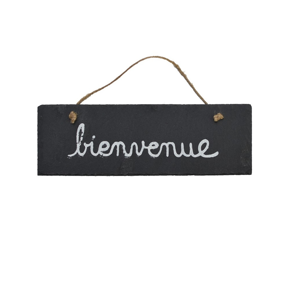 Plaque de porte " Bienvenue"