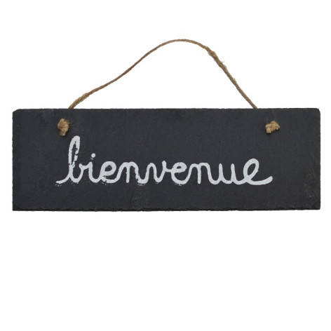 Plaque de porte " Bienvenue"