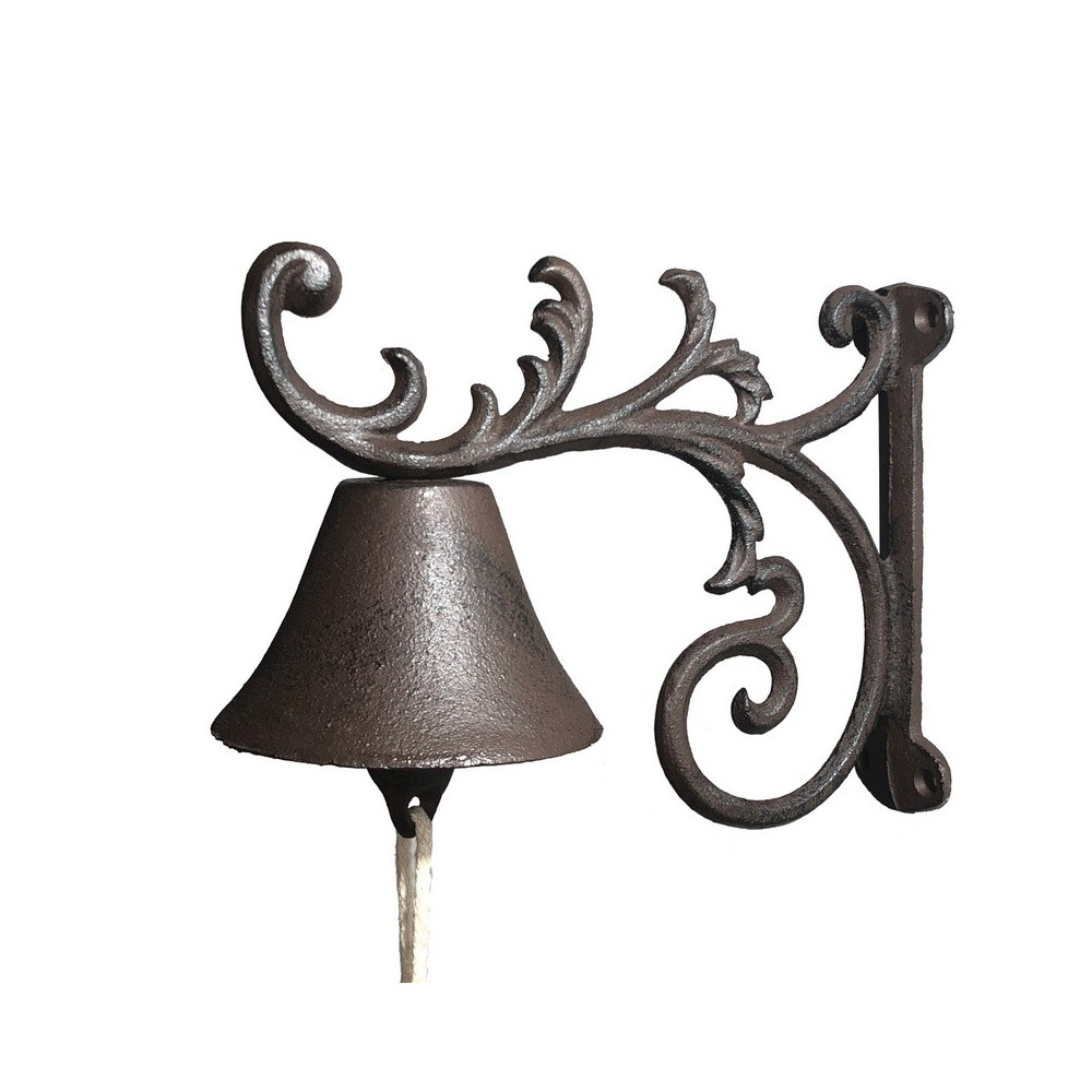 Cloche marron arabesque