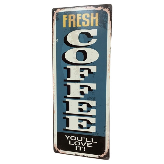 Plaque décorative "Fresh coffee"