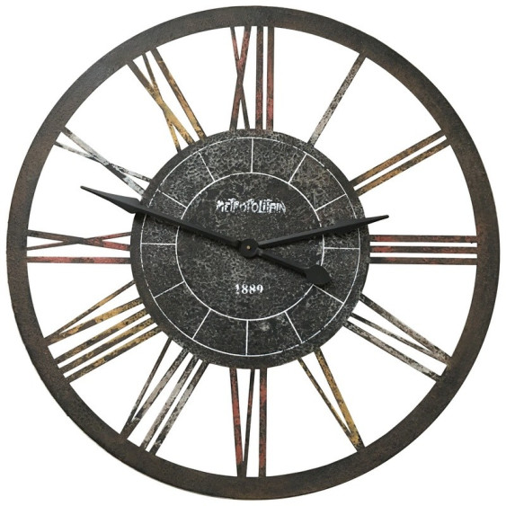 Horloge ronde de "Style Industriel"