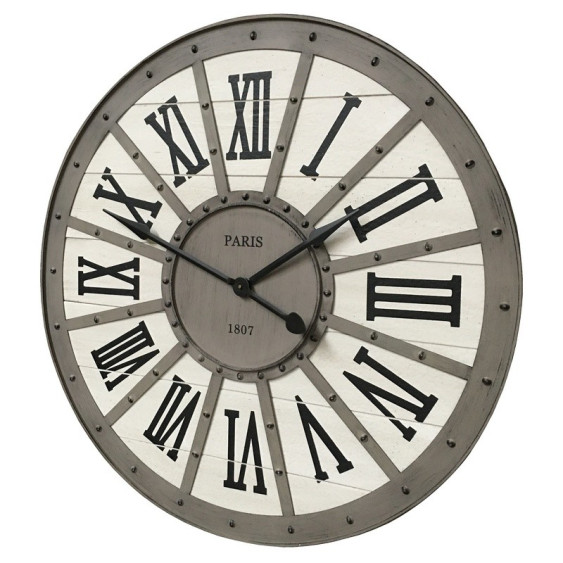 Horloge en métal