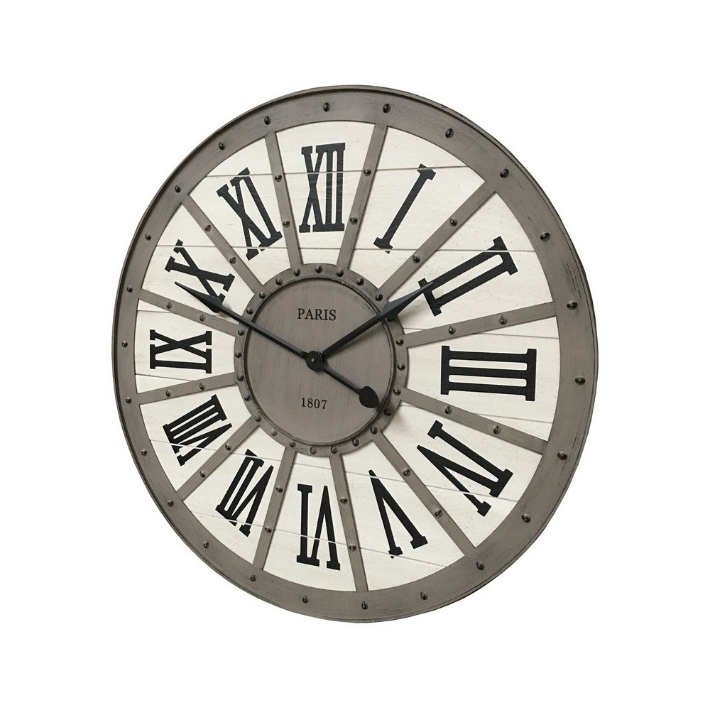 Horloge en métal