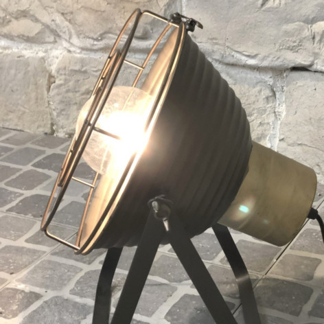 Lampe style industriel en métal girs d.39 cm