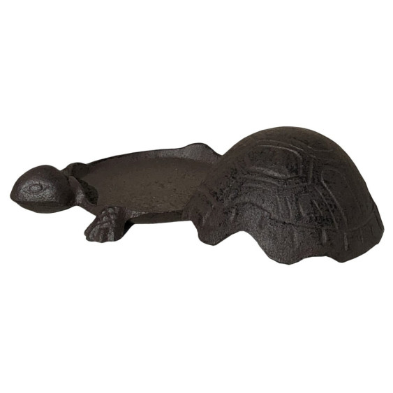 Tortue cache clé en fonte marron 14 x 9.5 x 6.5