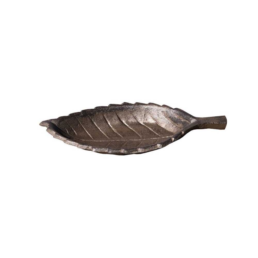 Bain d'oiseaux forme de feuille