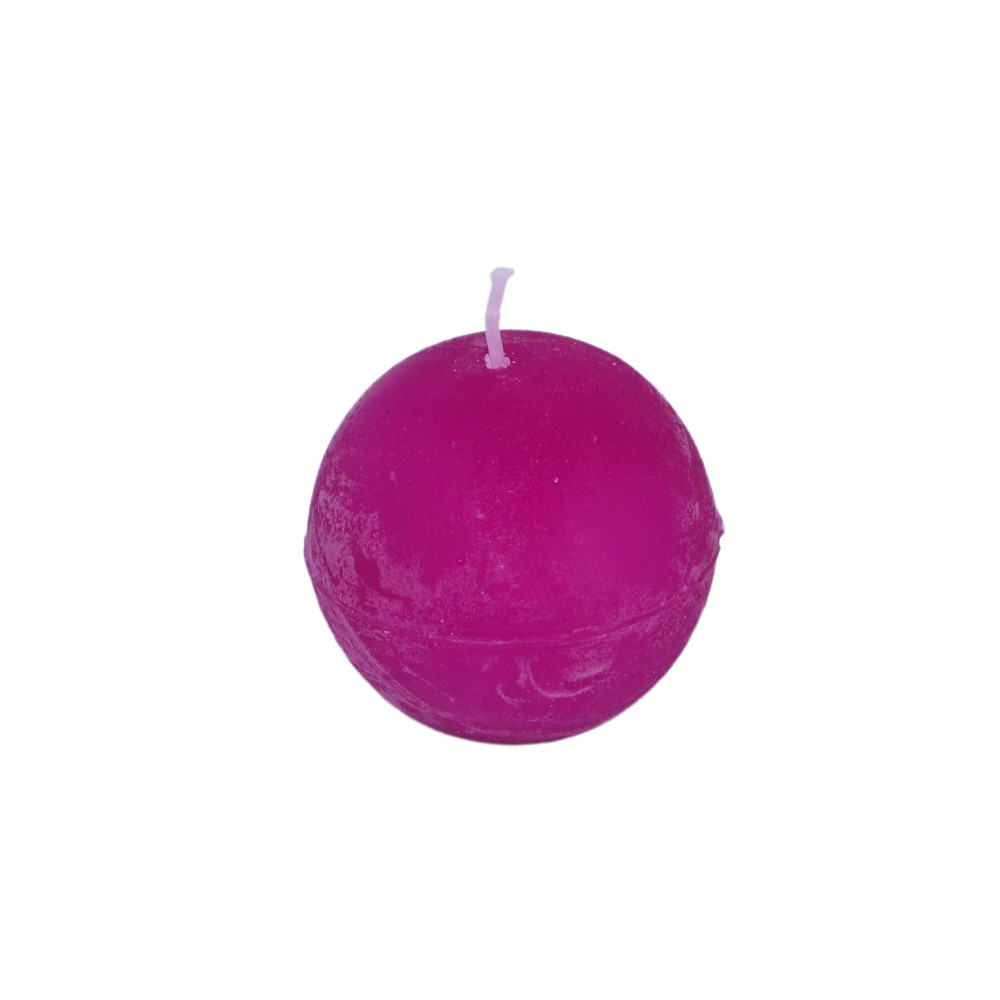 Bougie fuchsia Violette