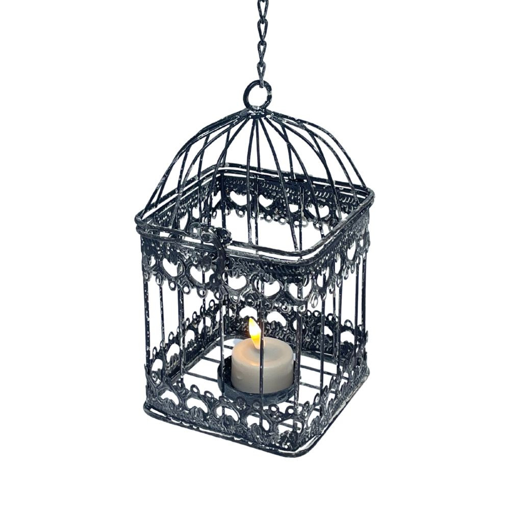 Petite cage pour bougie Dimensions L 22 x l 10,5 x 12 cm