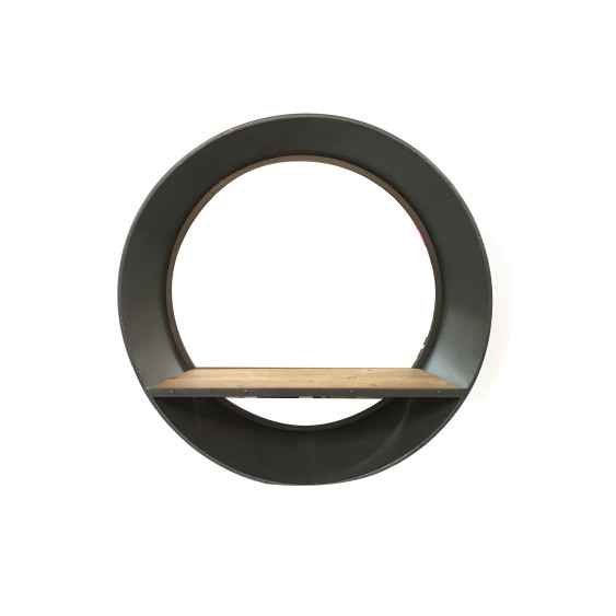 Etagère miroir - rond