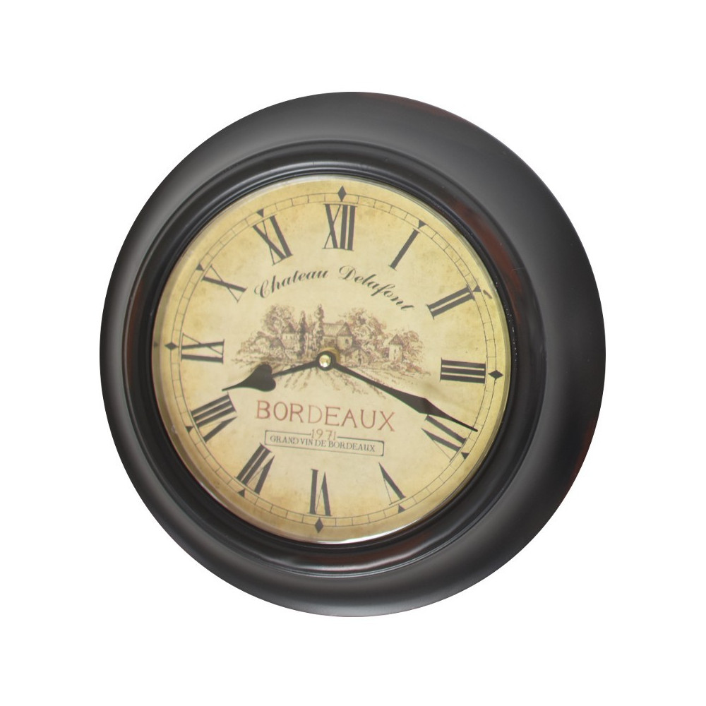 Horloge décor " Château Delafond"