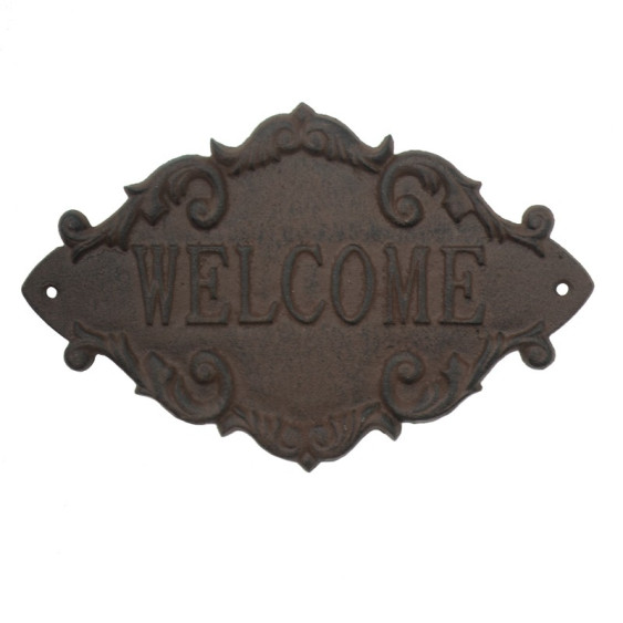 Ecritaux plaque Welcome